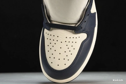 JORDAN 555088-140 RETRO OBSIDIAN HIGH AIR 1 UNC 0903